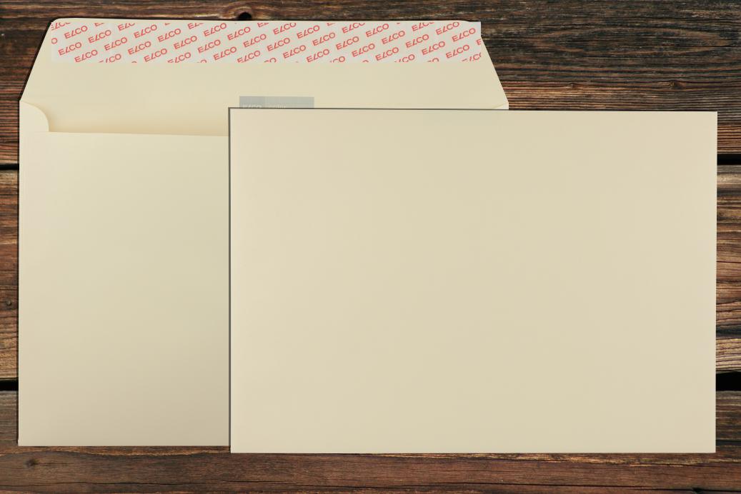 Briefhüllen C4 229x324 mm Haftklebend Hellchamois 120 g/qm